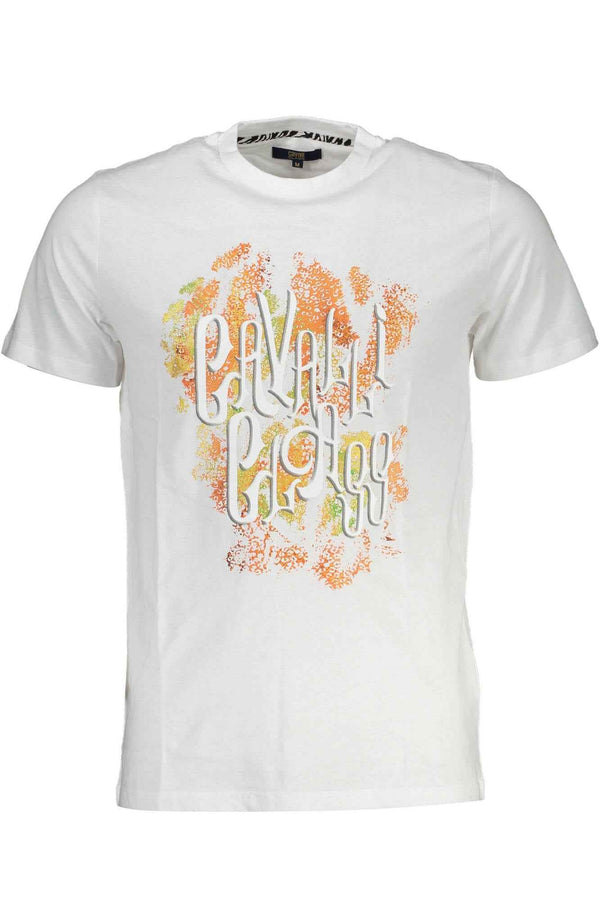 Cavalli Class T-shirts Homme Blanc - stylesgateway