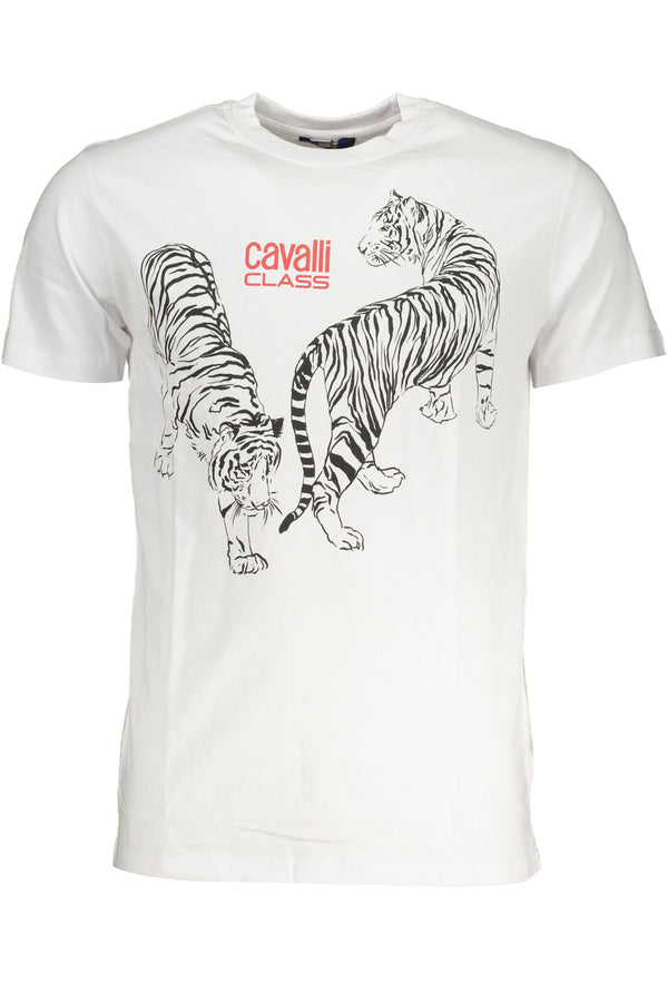 Cavalli Class T-shirts Homme Blanc - stylesgateway
