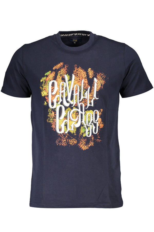 Cavalli Class T-shirts Homme Bleu - stylesgateway