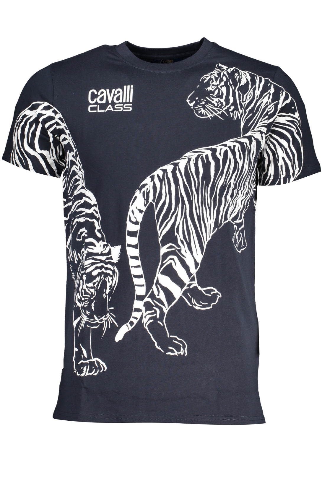 Cavalli Class T-shirts Homme Bleu - stylesgateway