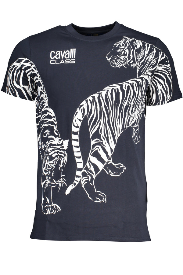 Cavalli Class T-shirts Homme Bleu - stylesgateway