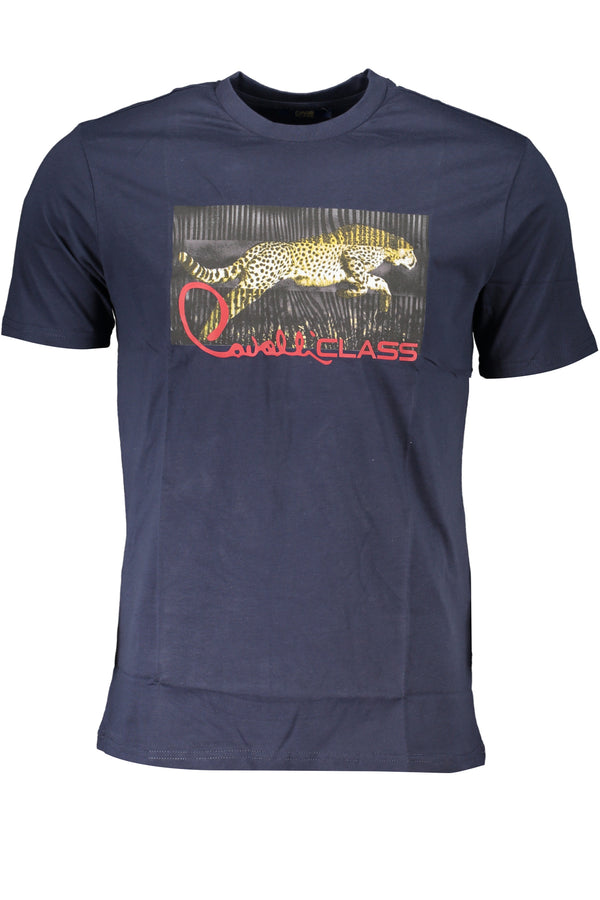 Cavalli Class T-shirts Homme Bleu - stylesgateway
