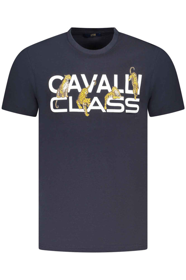Cavalli Class T-shirts Homme Bleu - stylesgateway