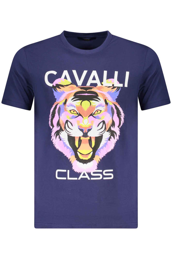 Cavalli Class T-shirts Homme Bleu - stylesgateway