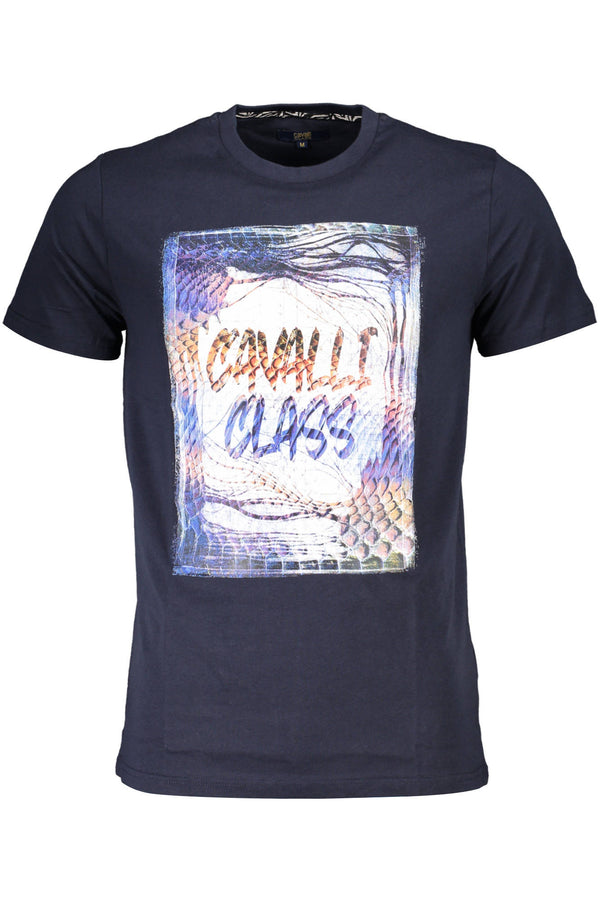 Cavalli Class T-shirts Homme Bleu - stylesgateway