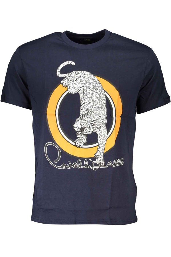 Cavalli Class T-shirts Homme Bleu - stylesgateway