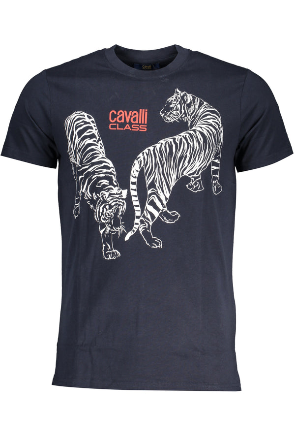 Cavalli Class T-shirts Homme Bleu - stylesgateway