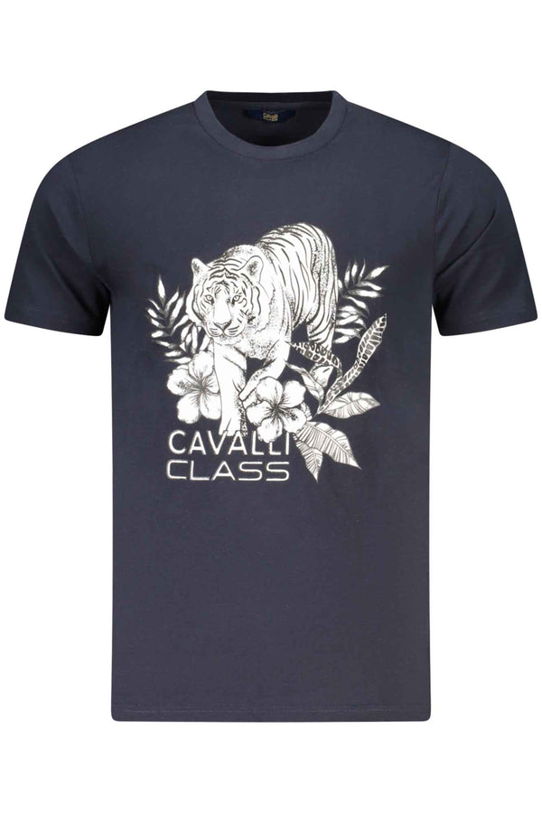 Cavalli Class T-shirts Homme Bleu - stylesgateway