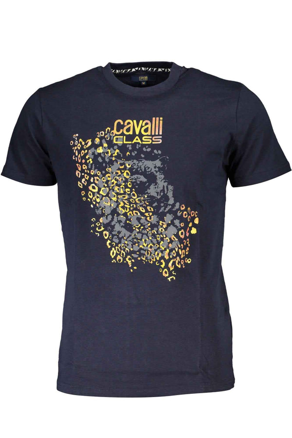 Cavalli Class T-shirts Homme Bleu - stylesgateway