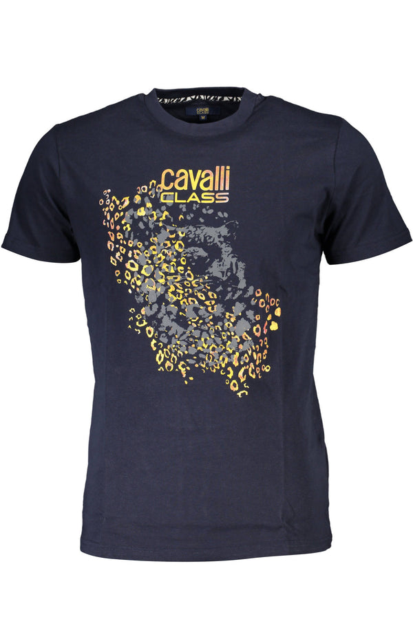 Cavalli Class T-shirts Homme Bleu - stylesgateway