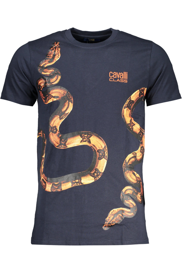 Cavalli Class T-shirts Homme Bleu - stylesgateway