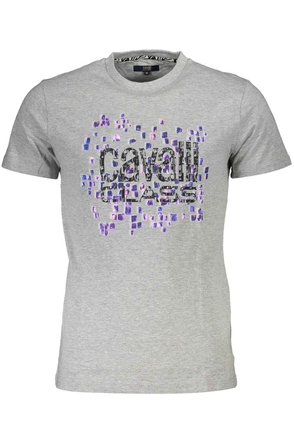 Cavalli Class T-shirts Homme Gris - stylesgateway