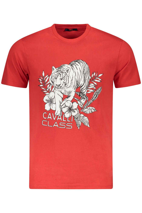 Cavalli Class T-shirts Homme Rouge - stylesgateway