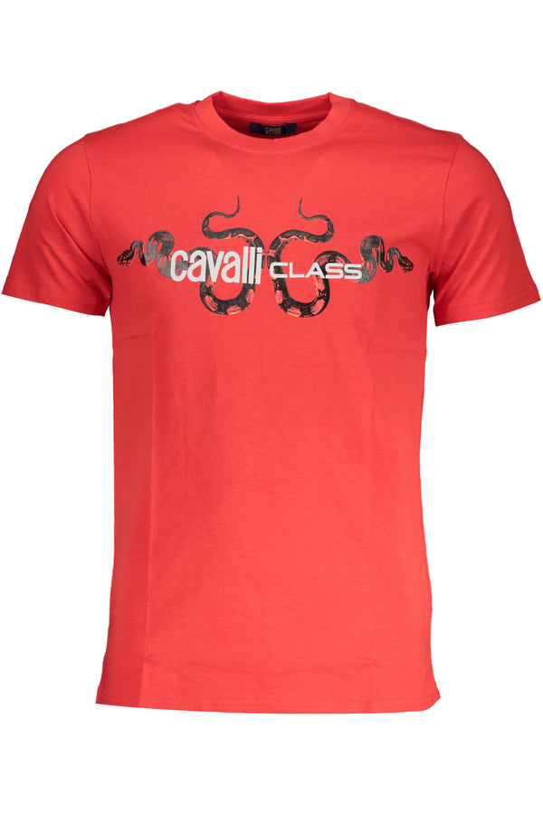 Cavalli Class T-shirts Homme Rouge - stylesgateway