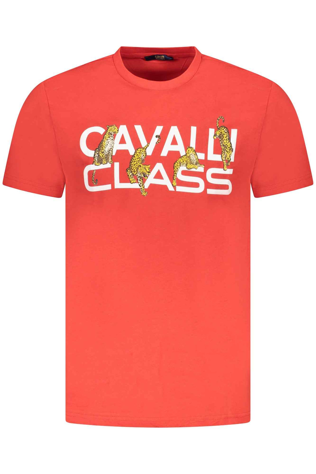 Cavalli Class T-shirts Homme Rouge - stylesgateway