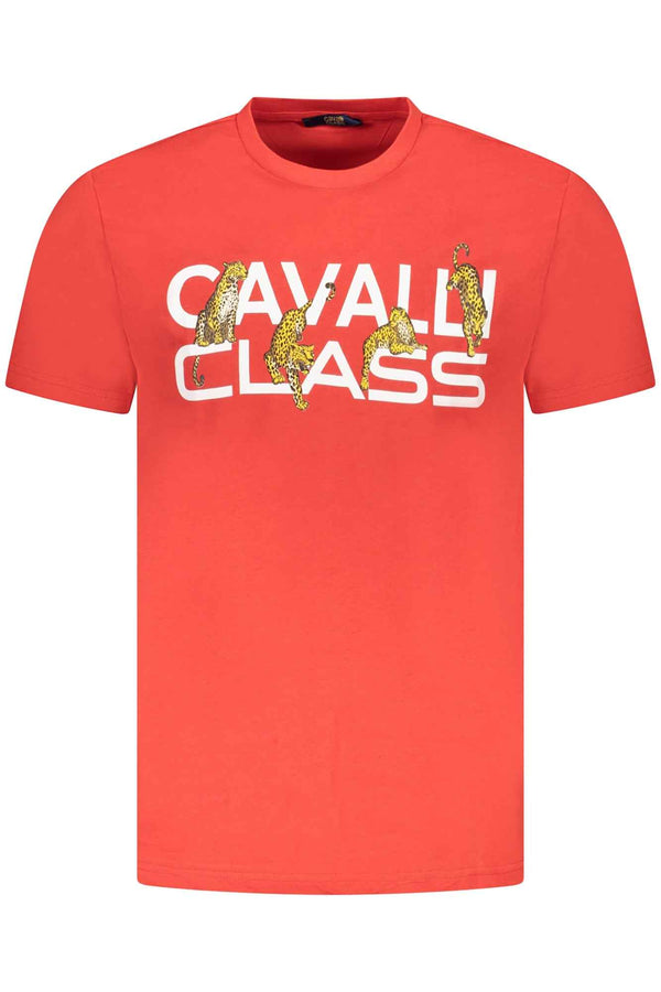 Cavalli Class T-shirts Homme Rouge - stylesgateway