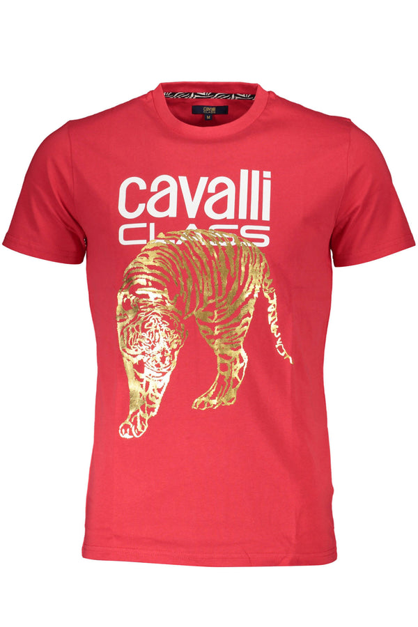 Cavalli Class T-shirts Homme Rouge - stylesgateway