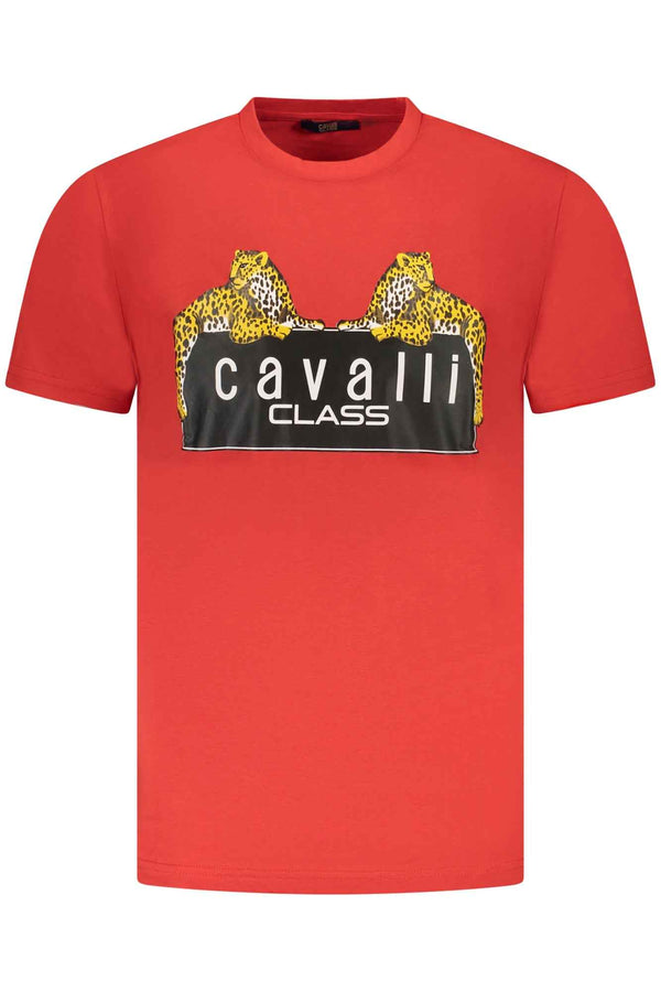 Cavalli Class T-shirts Homme Rouge - stylesgateway