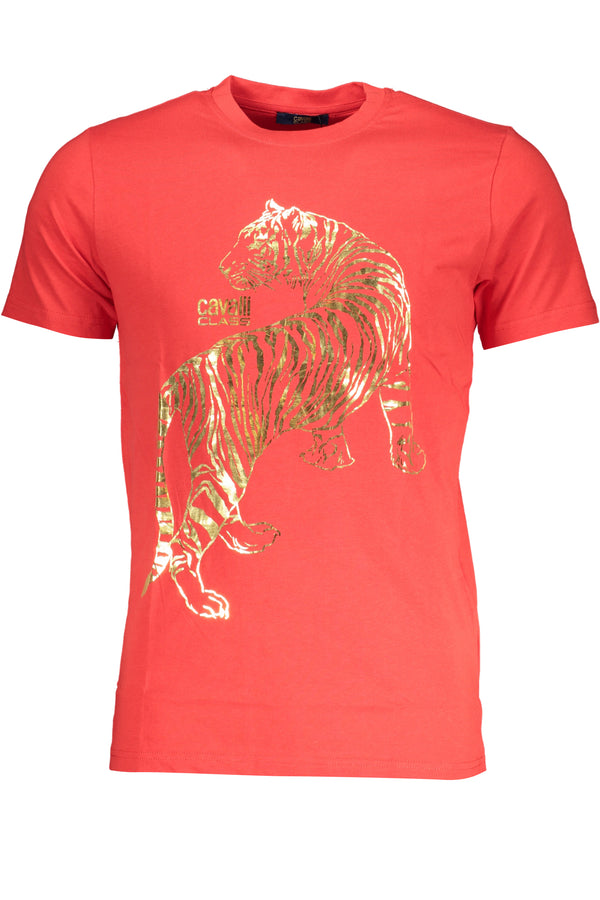 Cavalli Class T-shirts Homme Rouge - stylesgateway