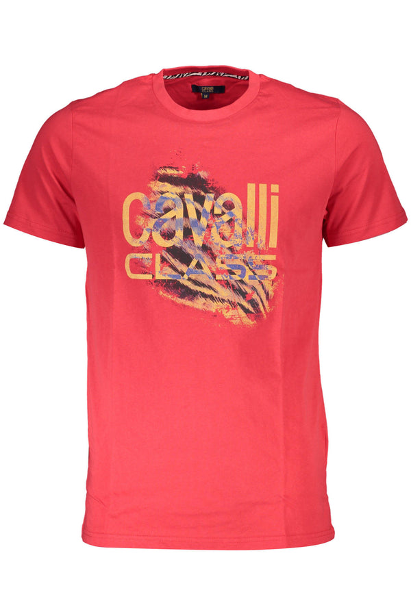 Cavalli Class T-shirts Homme Rouge - stylesgateway