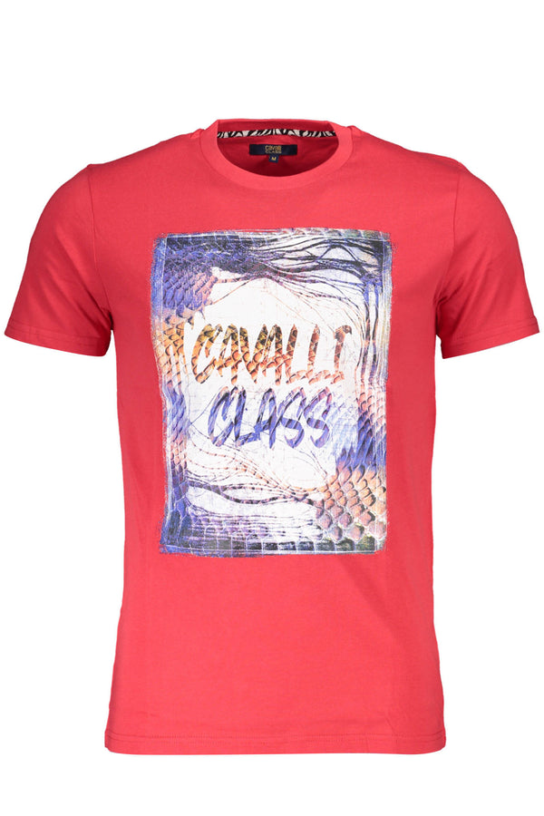 Cavalli Class T-shirts Homme Rouge - stylesgateway
