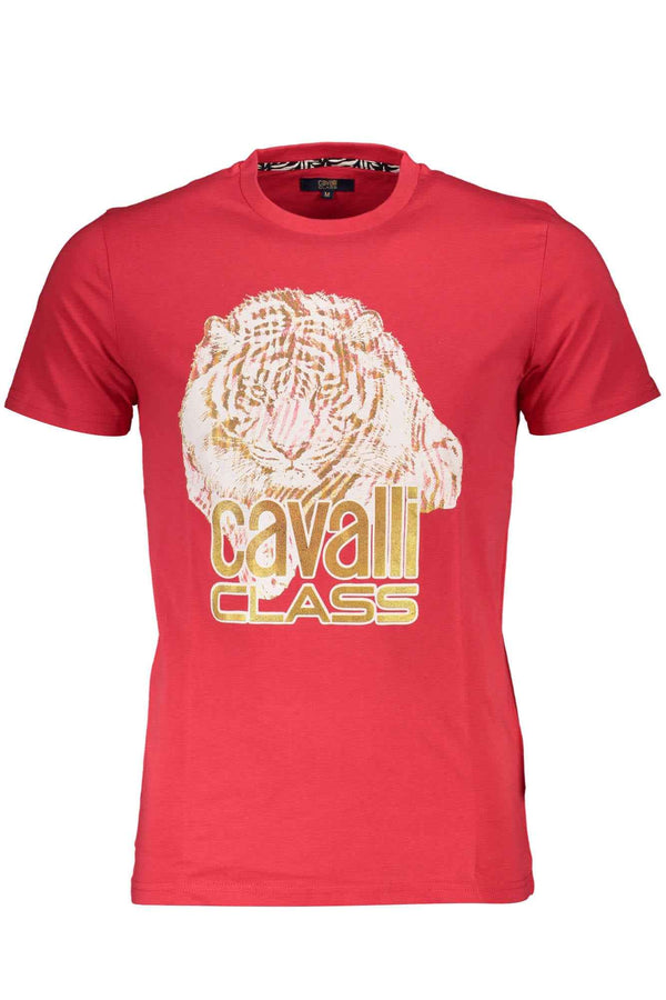 Cavalli Class T-shirts Homme Rouge - stylesgateway