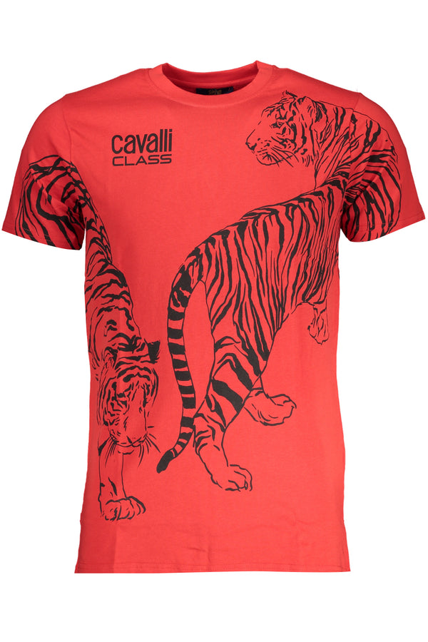 Cavalli Class T-shirts Homme Rouge - stylesgateway