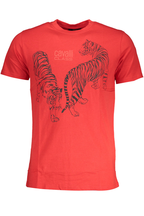 Cavalli Class T-shirts Homme Rouge - stylesgateway