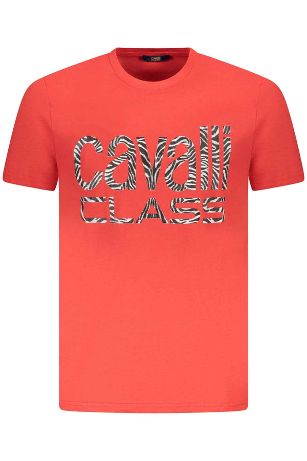 Cavalli Class T-shirts Homme Rouge - stylesgateway