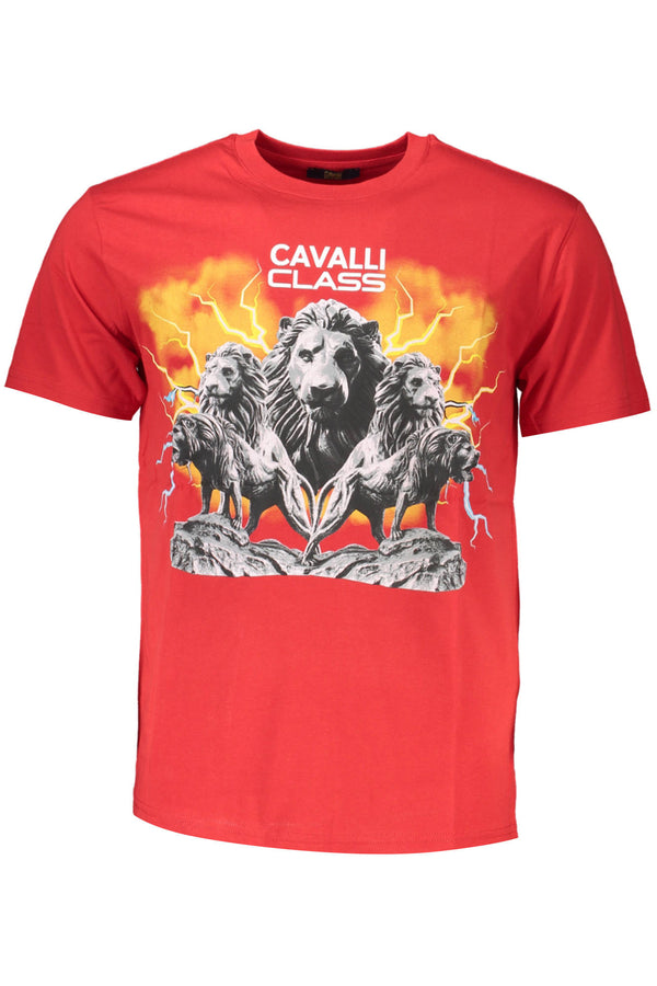 Cavalli Class T-shirts Homme Rouge - stylesgateway
