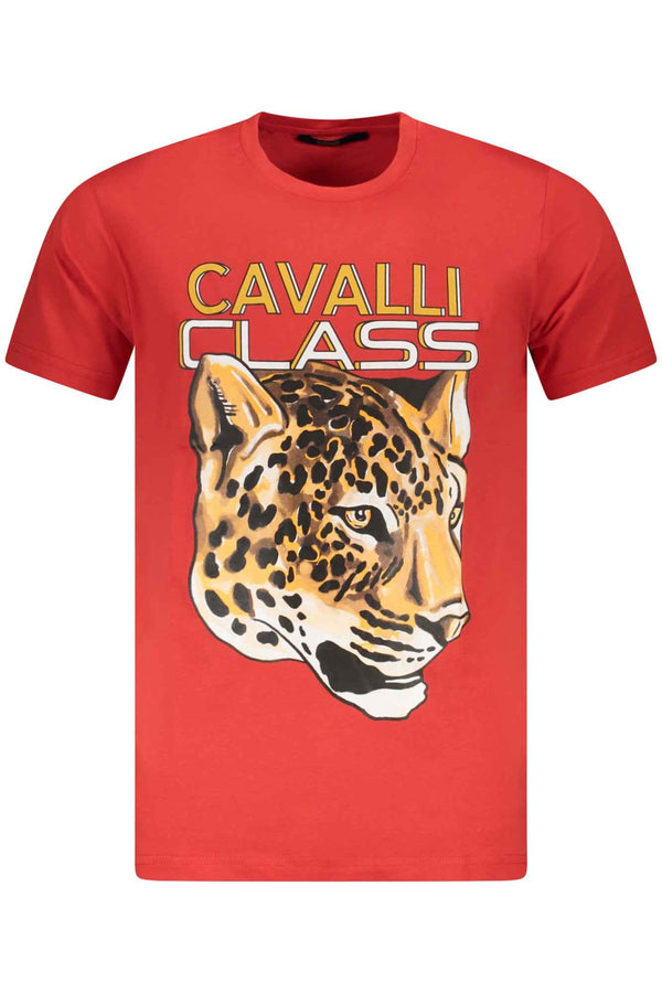 Cavalli Class T-shirts Homme Rouge - stylesgateway