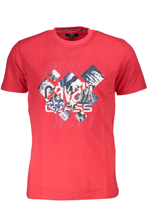Cavalli Class T-shirts Homme Rouge - stylesgateway