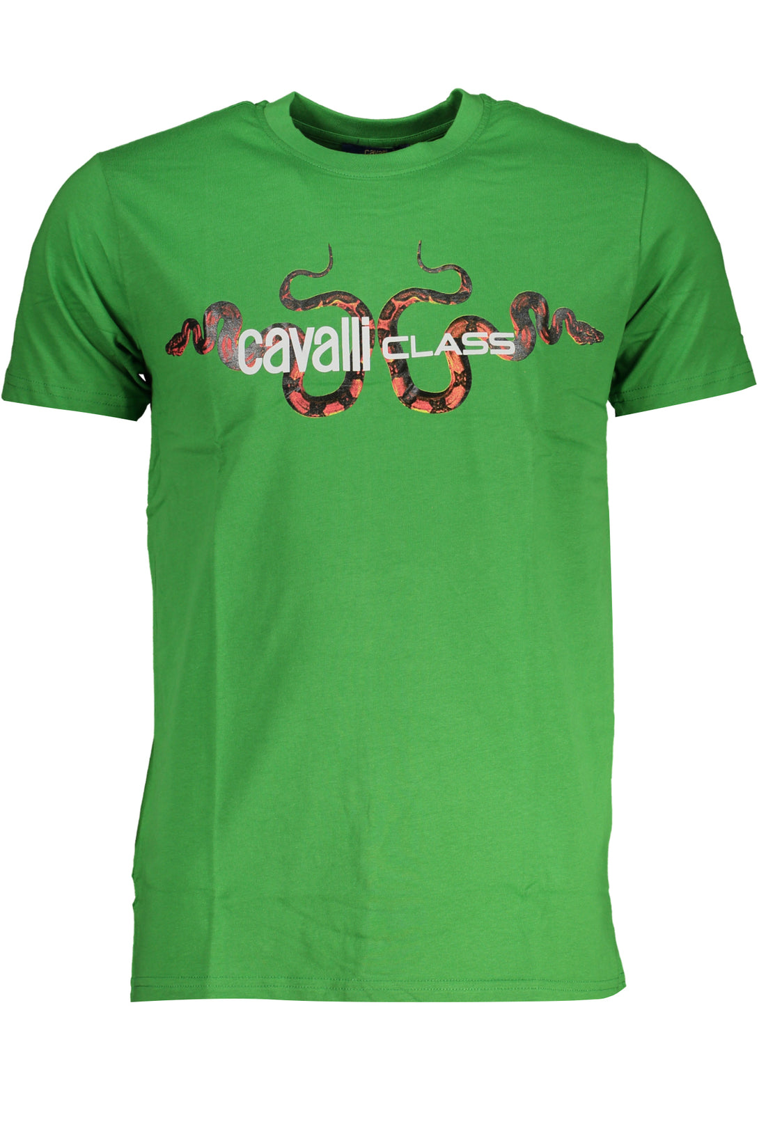 Cavalli Class T-shirts Homme Vert - stylesgateway