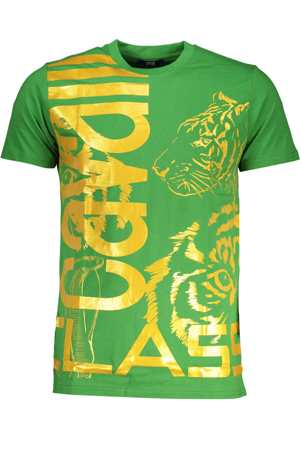 Cavalli Class T-shirts Homme Vert - stylesgateway