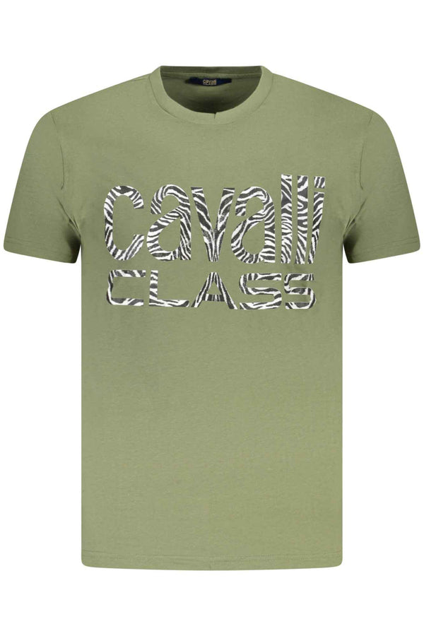 Cavalli Class T-shirts Homme Vert - stylesgateway