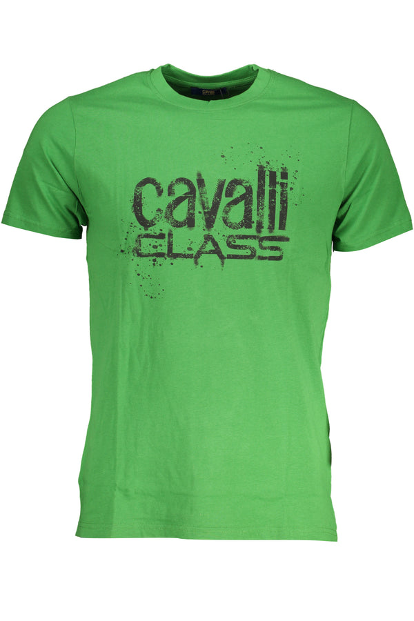Cavalli Class T-shirts Homme Vert - stylesgateway