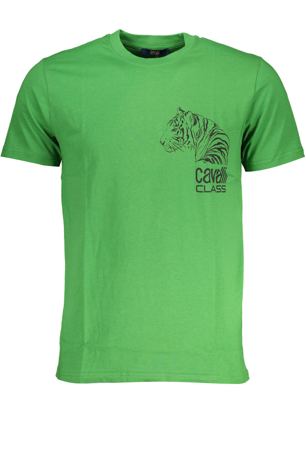 Cavalli Class T-shirts Homme Vert - stylesgateway