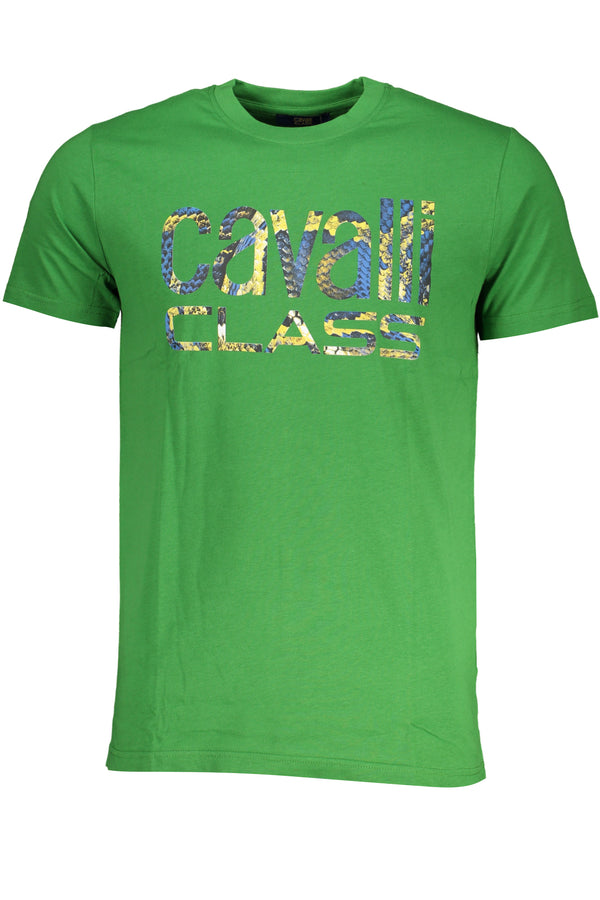 Cavalli Class T-shirts Homme Vert - stylesgateway
