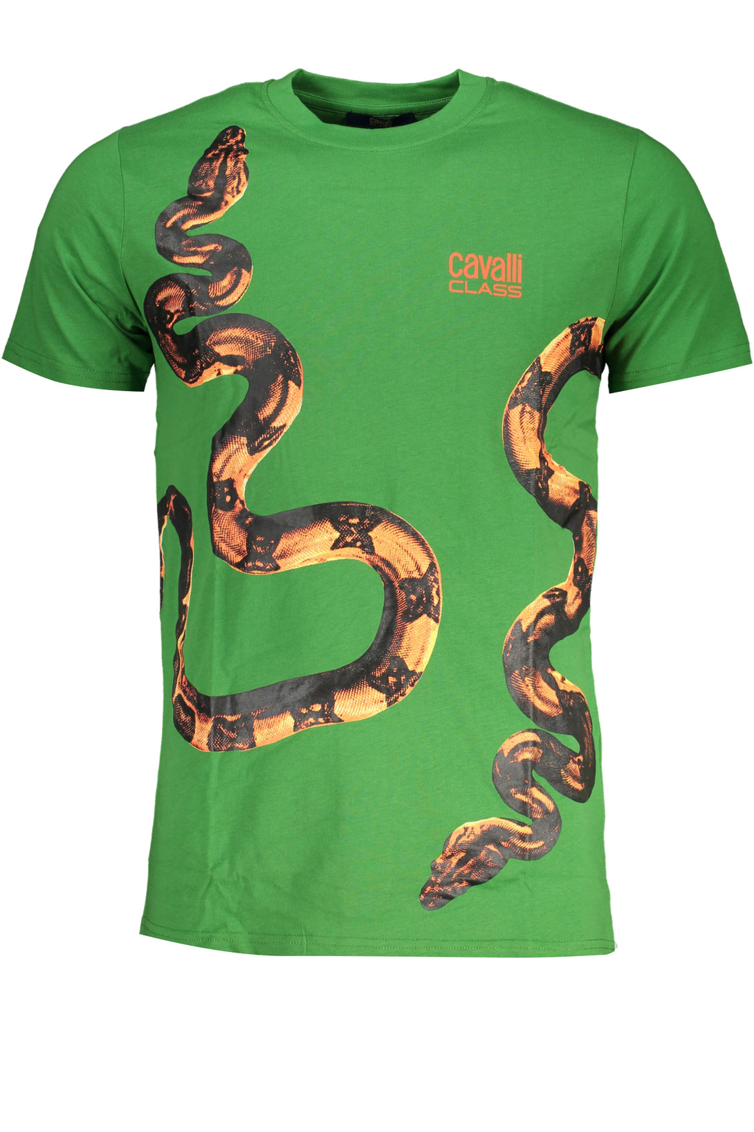 Cavalli Class T-shirts Homme Vert - stylesgateway