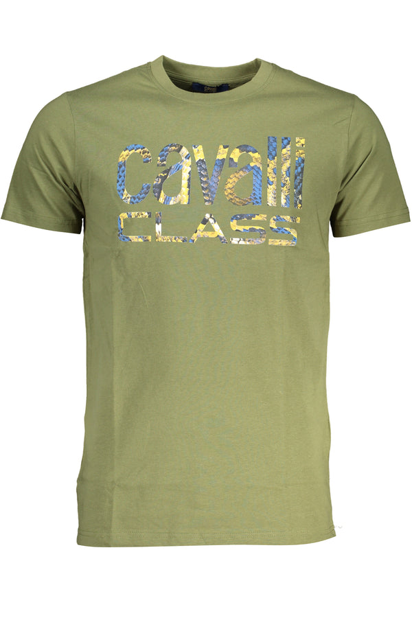 Cavalli Class T-shirts Homme Vert - stylesgateway