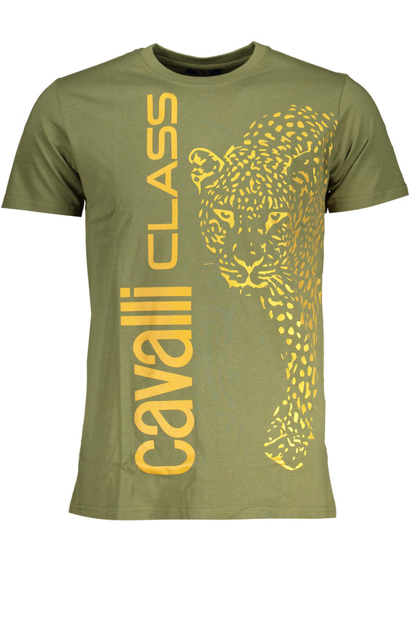 Cavalli Class T-shirts Homme Vert - stylesgateway
