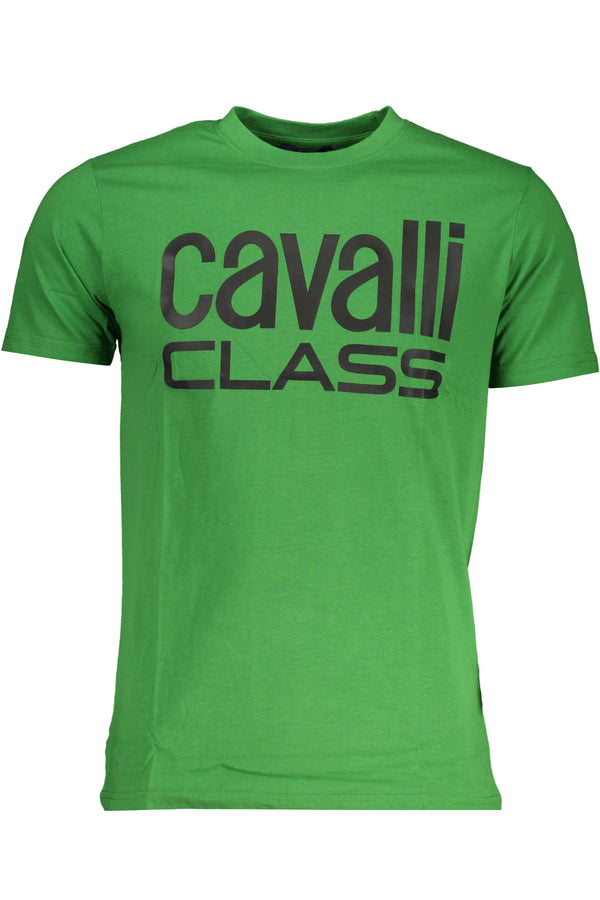 Cavalli Class T-shirts Homme Vert - stylesgateway