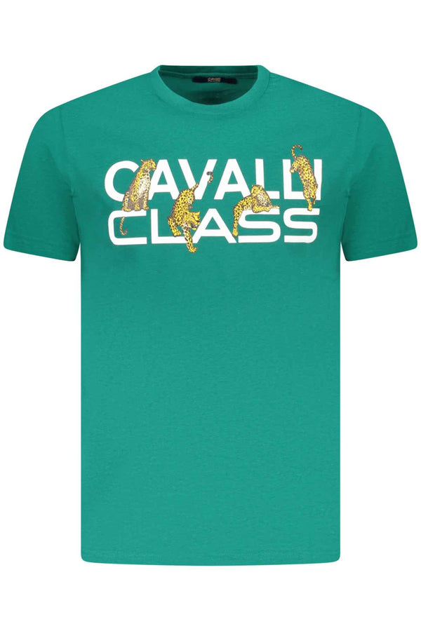 Cavalli Class T-shirts Homme Vert - stylesgateway