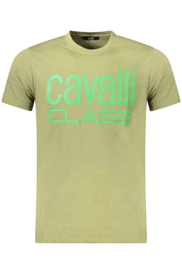Cavalli Class T-shirts Homme Vert - stylesgateway