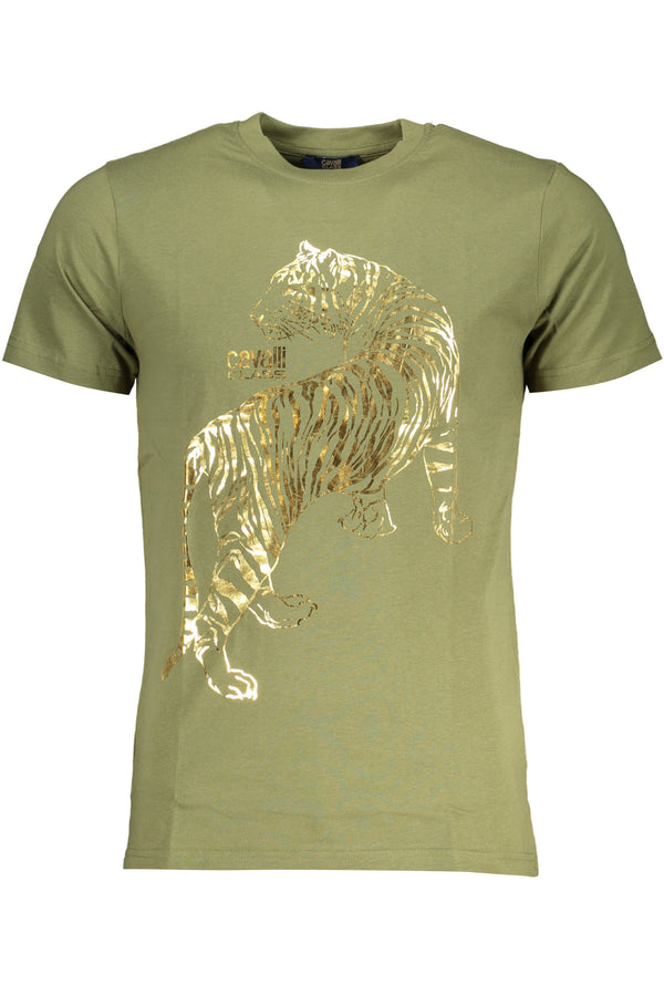 Cavalli Class T-shirts Homme Vert - stylesgateway