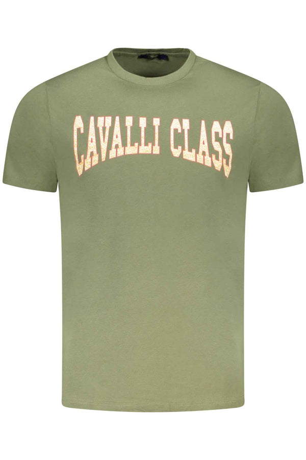 Cavalli Class T-shirts Homme Vert - stylesgateway