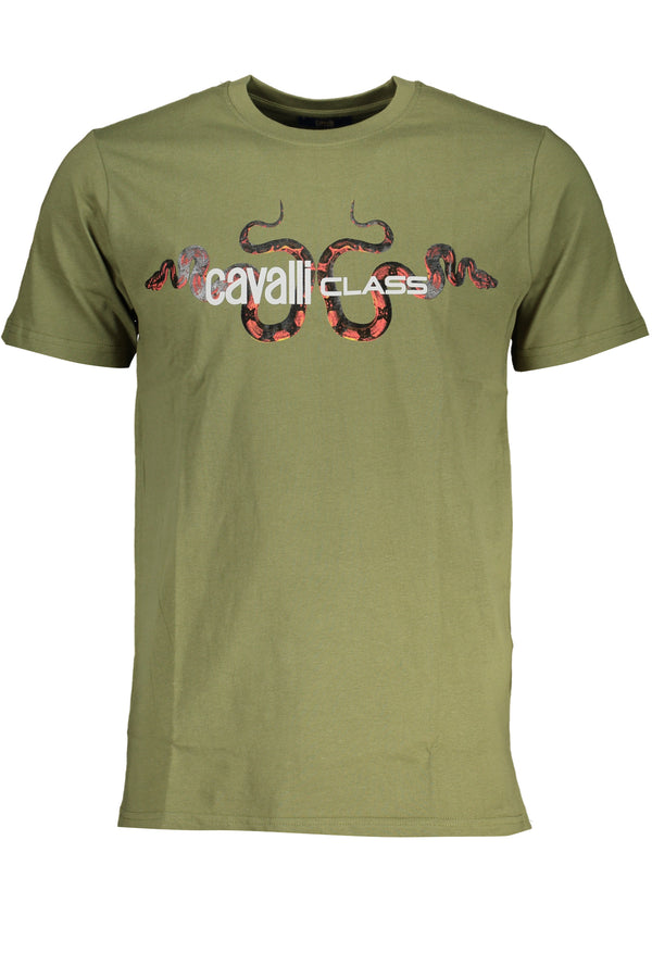 Cavalli Class T-shirts Homme Vert - stylesgateway