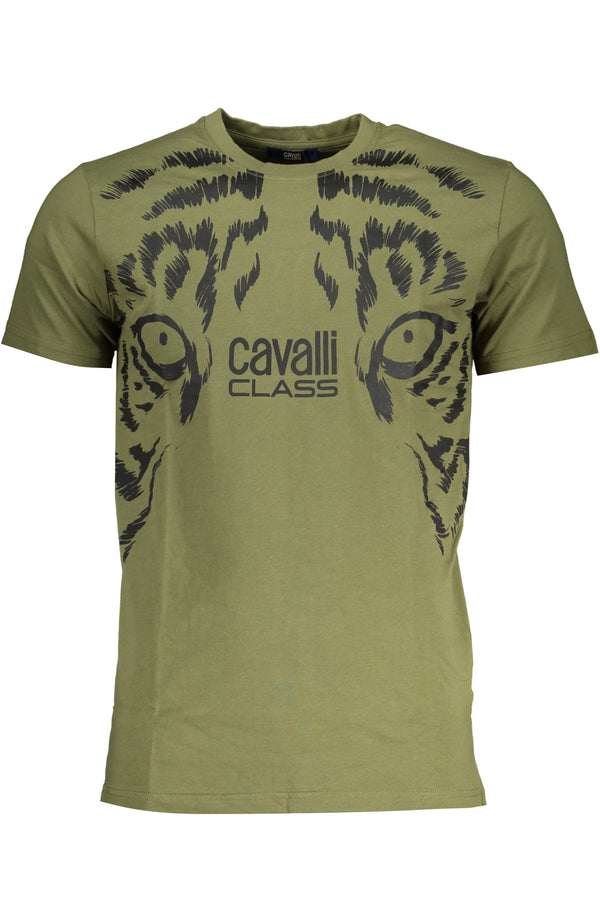 Cavalli Class T-shirts Homme Vert - stylesgateway