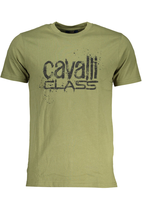 Cavalli Class T-shirts Homme Vert - stylesgateway