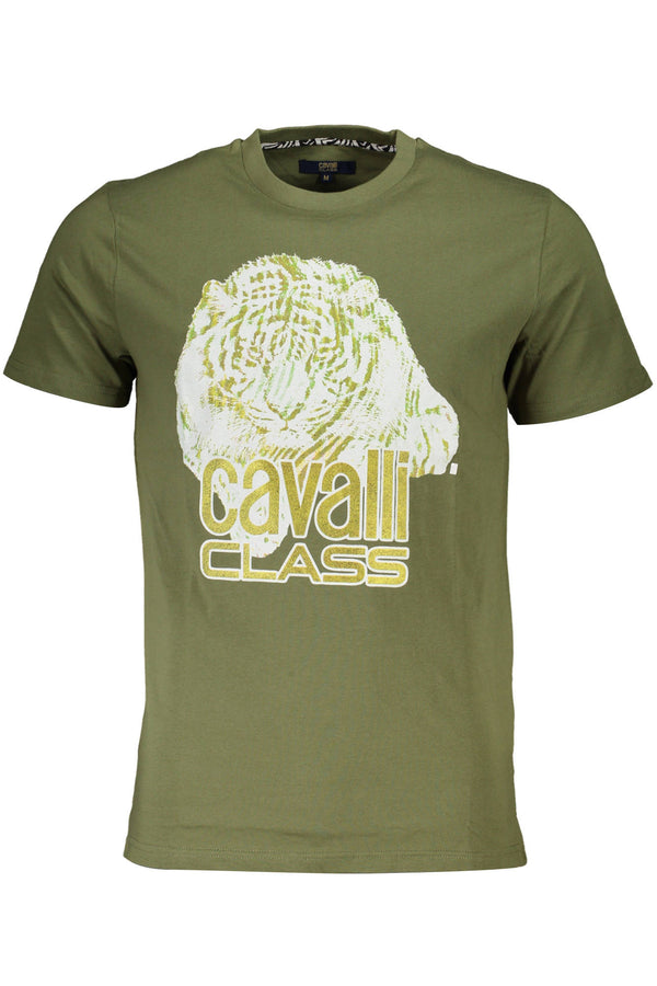 Cavalli Class T-shirts Homme Vert - stylesgateway